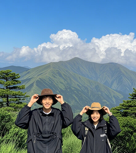 长沙青春湘行旅行社武功山旅行图