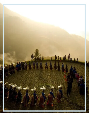 这是湘西接龙舞