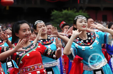 土家族歌舞活动