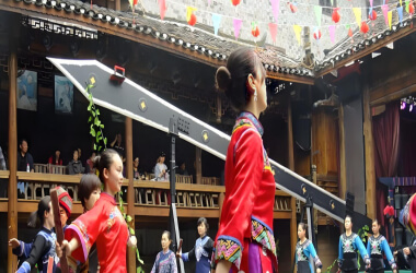 土家族歌舞活动